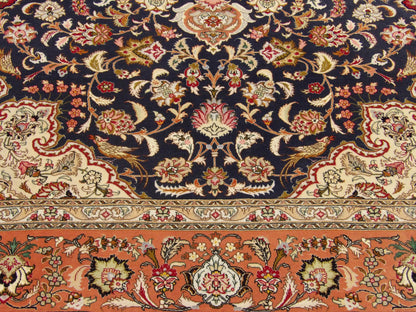 Qum rug border detail