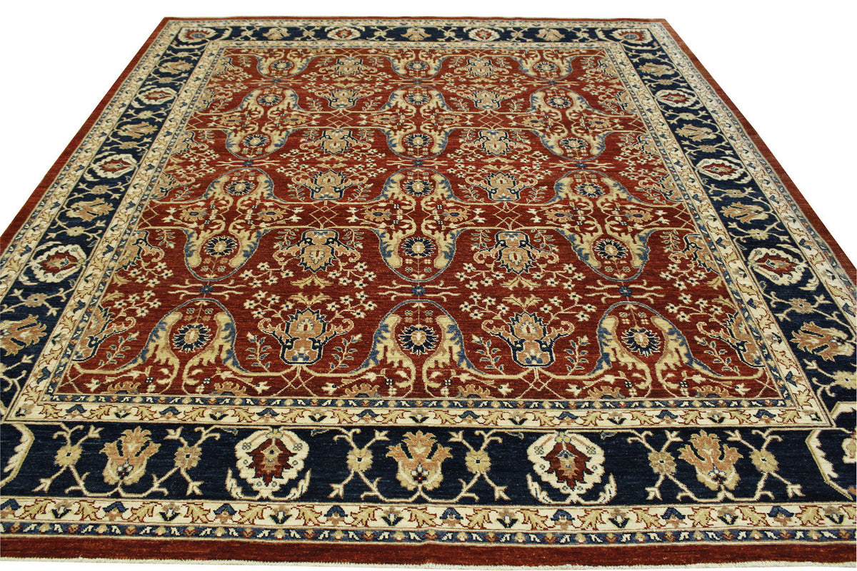Full view of Tribal Fine Sherapi rug