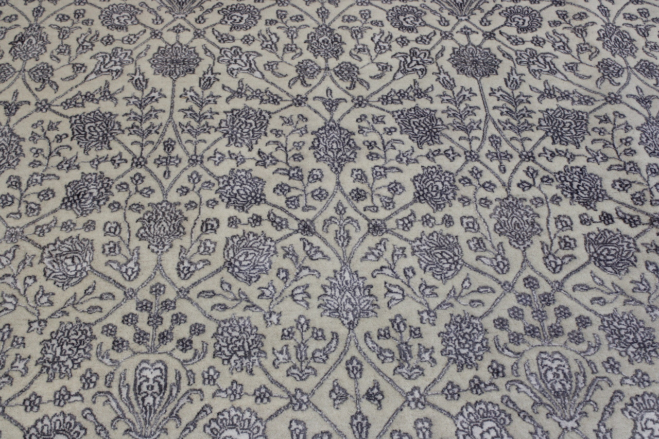 Back of Traditional Haji Jalili hand-knotted rug
