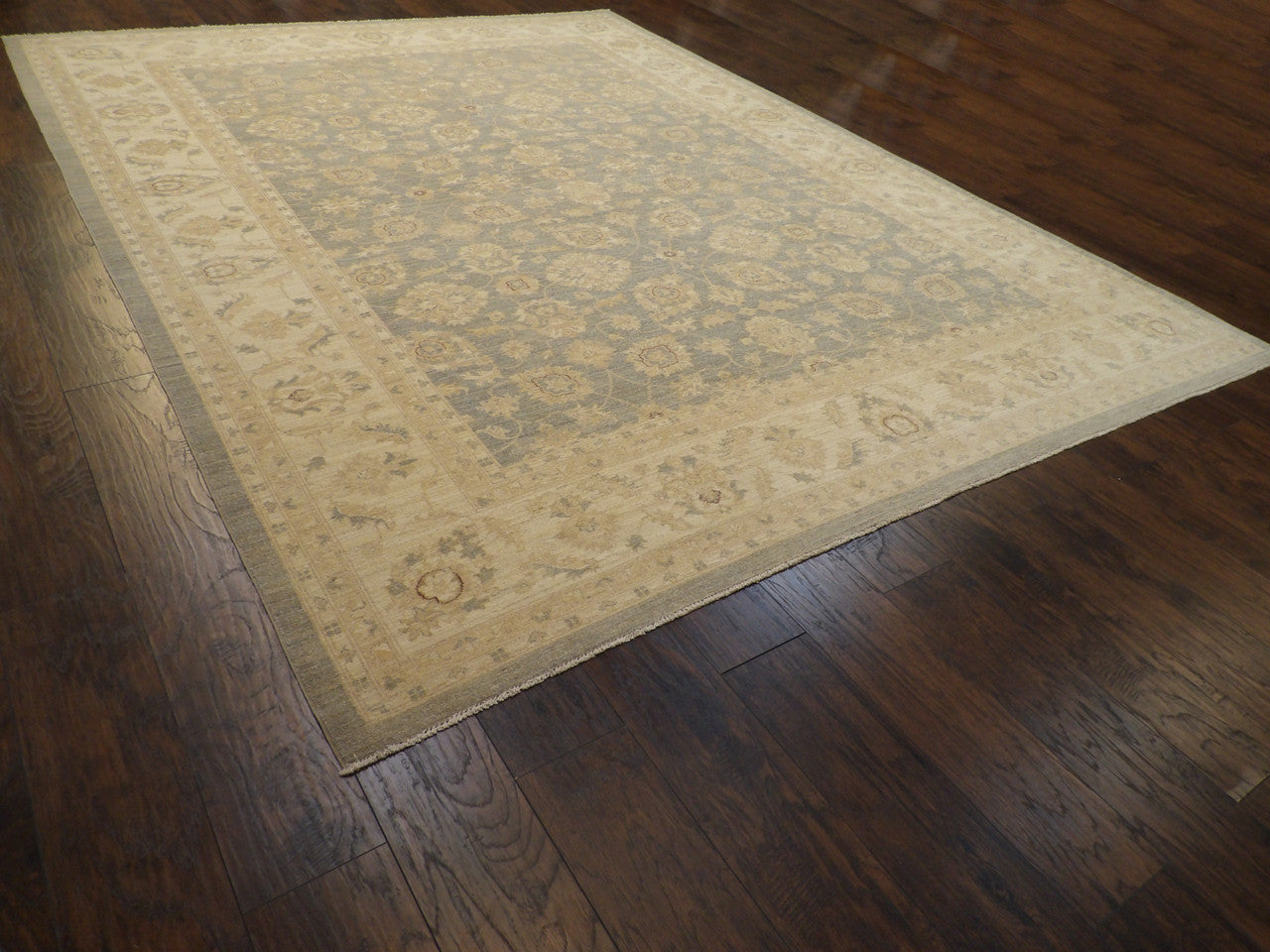Full view of Oushak Chobi Natural Dye rug