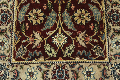 Traditional Fine Herati rug border detail