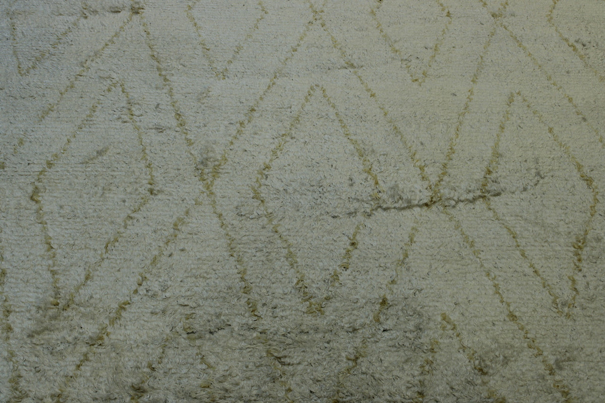Full view of Tribal Moroccan Diamond Pattern rug