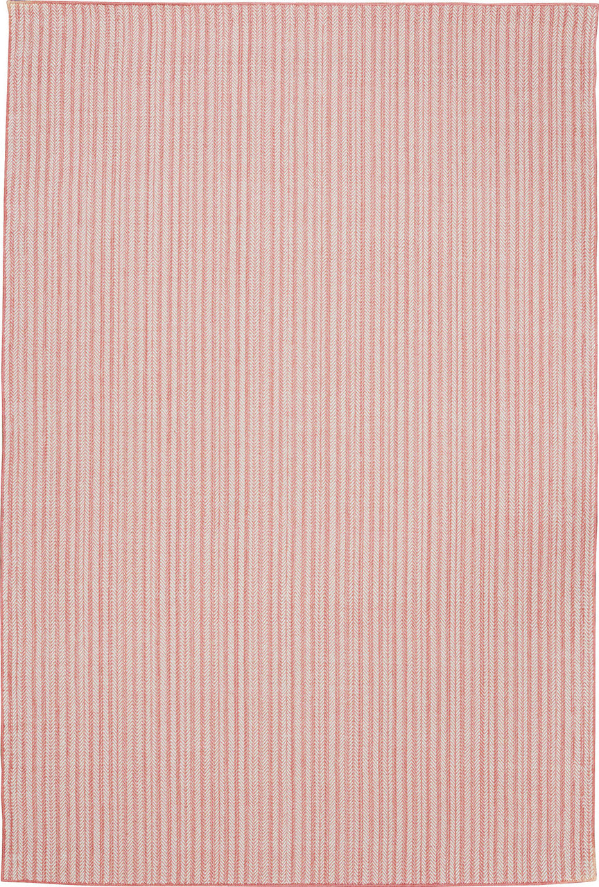 CONTEMPORARY HAND WOVEN RUG WOOL  -  WRU285CORAL