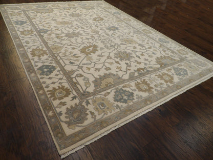Full view of Turk Oushak Natural Dye rug
