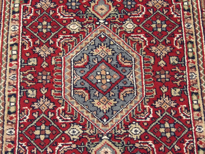Back of Fine Persian Bidjar hand-knotted rug