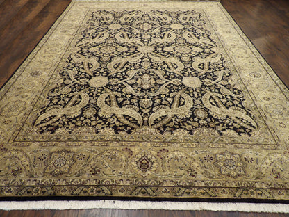 Fine Persian Ziegler rug corner detail
