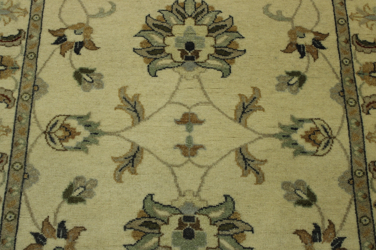 Full view of Oushak Indo Ziegler rug