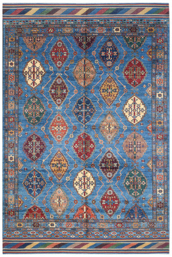 Opal Collection  Handknotted Rug 6'07" X 8'06" -Art79703