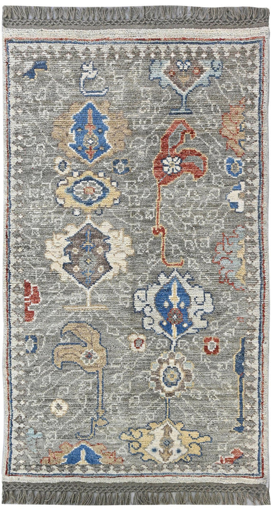 Anatolian Design  Wool Hand Knotted Rug 3'02''x5'03''  - AR77743