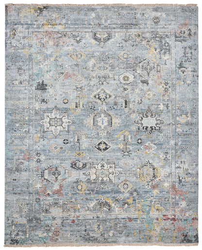Transitional Hand Knotted Rug Wool & Silk - KKH3470