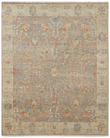Transitional Hand Knotted Rug Wool - KLL7570