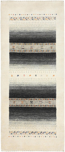 Gabbeh Wool Hand Knotted Rug 2'07''x6'01''  - AR74712