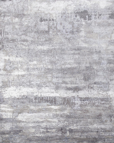 Fine Abstract  Silk and Wool Hand Knotted Rug 10'00''x14'02''  - AR75430