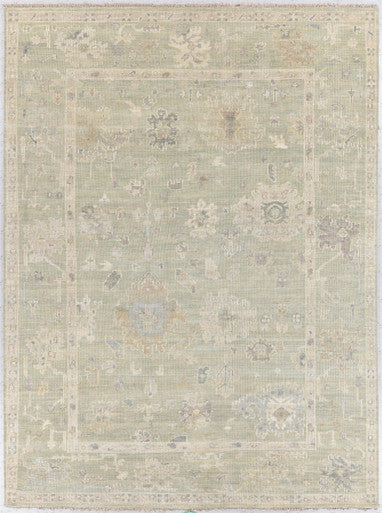 Oushak  Wool Hand Knotted Rug 9'05''x12'01''  - AR87105