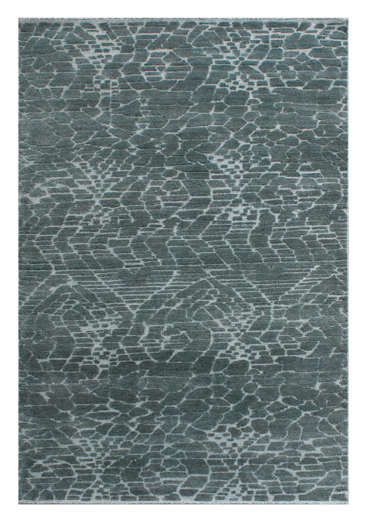 Modern Tye Dye  Wool Hand Knotted Rug 6'00''x8'10''  - AR83366