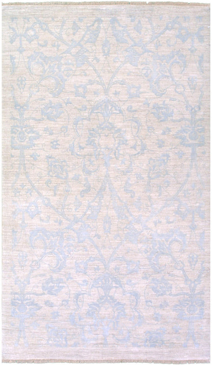 Fine Transitional Khotan Oushak Wool Hand Knotted Rug 3'00''x5'01''  - AR34110