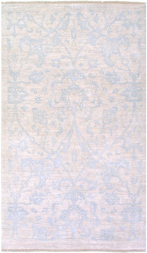 Fine Transitional Khotan Oushak Wool Hand Knotted Rug 3'00''x5'01''  - AR34110