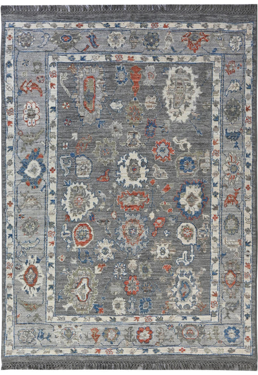 Anatolian Design  Wool Hand Knotted Rug 6'00''x9'01''  - AR79848