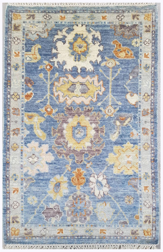 Anatolian Design  Wool Hand Knotted Rug 3'00''x5'01''  - AR80299