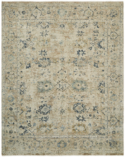 Transitional Hand Knotted Rug Wool - KLR8070