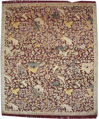 Jade Collection Handknotted Rug 7'10" X 10'02" -Art36065