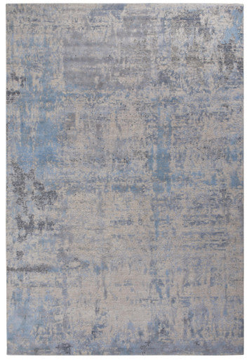 Indigo Collection, H/L With Silk Handknotted Rug 6'04" X 10'02" -Art64399