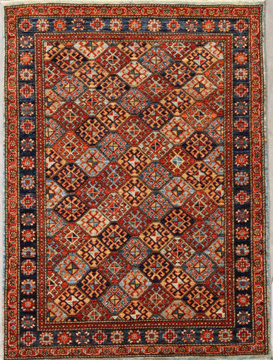 Opal Collection Handknotted Rug 3'06" X 4'09" -Art78682