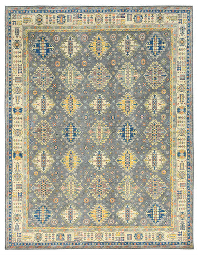 Caucasian Fine Super Kazak Wool Hand Knotted Rug 8'01''x10'08''  - AR89124