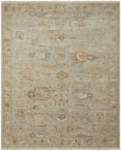 Transitional Hand Knotted Rug Wool - KLL7590