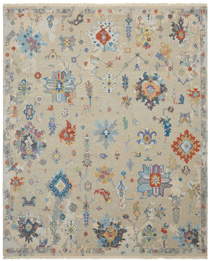 Transitional Hand Knotted Rug Wool - KSK11800