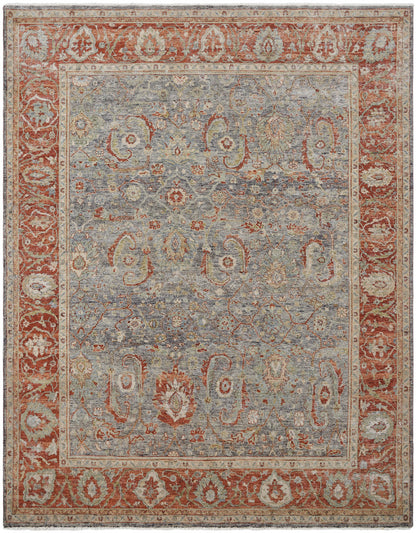 Transitional Hand Knotted Rug Wool - KLR8130