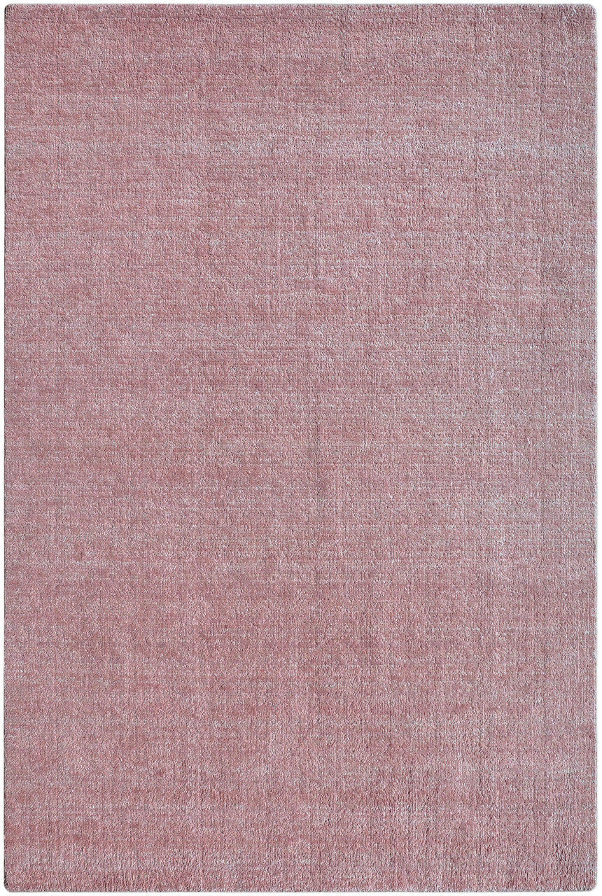 Pink 6'1" x 8'11" Modern Hand knotted Wool Rug - Sku: ART94877