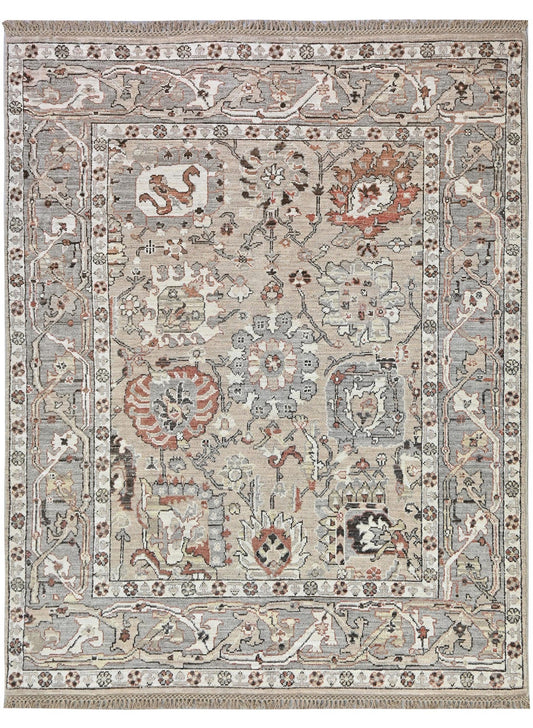 Anatolian Design  Wool Hand Knotted Rug 7'11''x9'10''  - AR79963