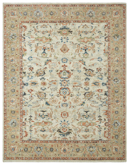 Transitional Hand Knotted Rug Wool - KLR8110