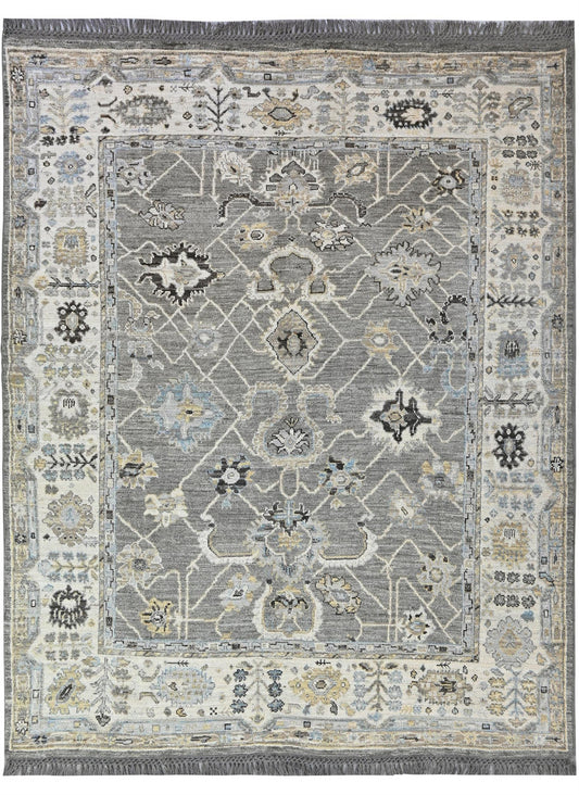 Anatolian Design  Wool Hand Knotted Rug 7'10''x9'06''  - AR79886