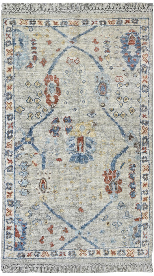 Anatolian Design  Wool Hand Knotted Rug 3'01''x5'01''  - AR77783