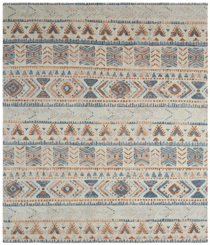 Transitional Hand Knotted Rug Wool - KMV7280