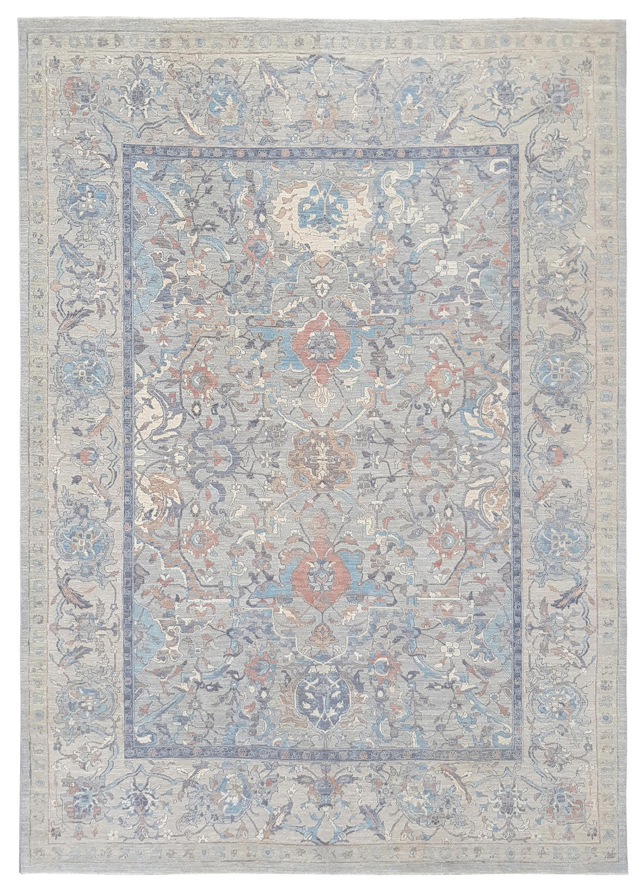 Oushak Collection  Handknotted Rug 9'11" X 13'07" -Art86239
