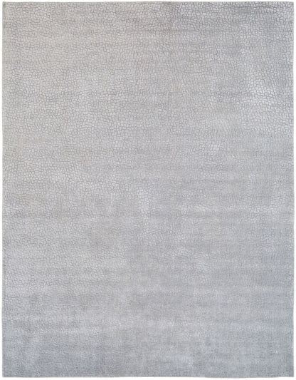 Modern Wool & Silk Handloom Rug 10x14 - W5157