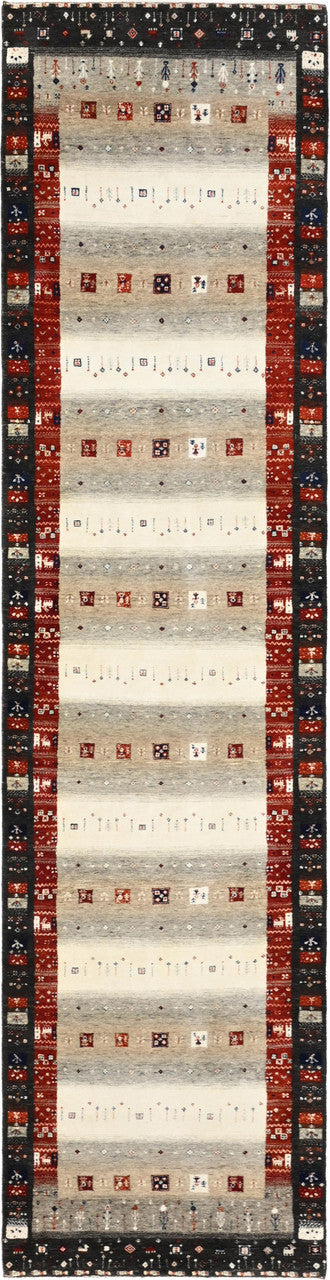 Lori Gabbeh Handknotted Rug 3'02" X 12'06" -Art67670