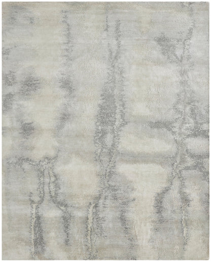 Modern Hand Knotted Rug Silk - KJN0850