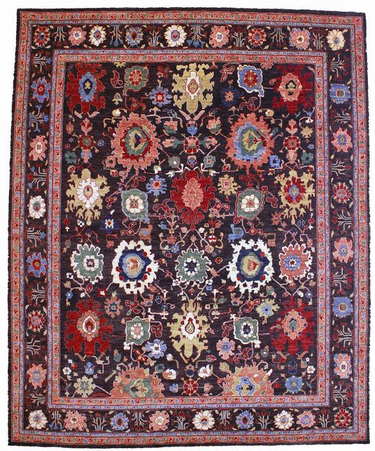 Oushak  Wool Hand Knotted Rug 11'11''x14'06''  - AR79923