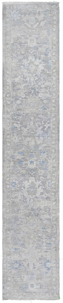Oushak  Wool Hand Knotted Rug 2'06''x13'09''  - AR80562