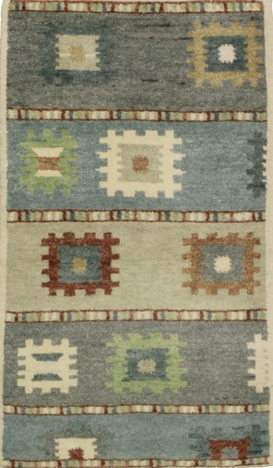 Anatolian Design  Wool Hand Knotted Rug 2'11''x4'10''  - AR83940