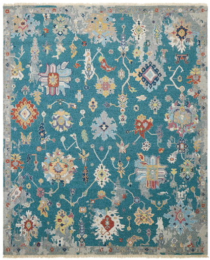 Transitional Hand Knotted Rug Wool - KSK11820