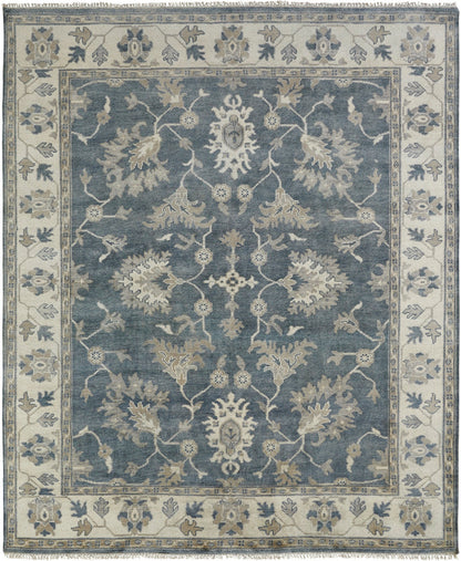 Transitional Hand Knotted Rug Wool - KUS1050