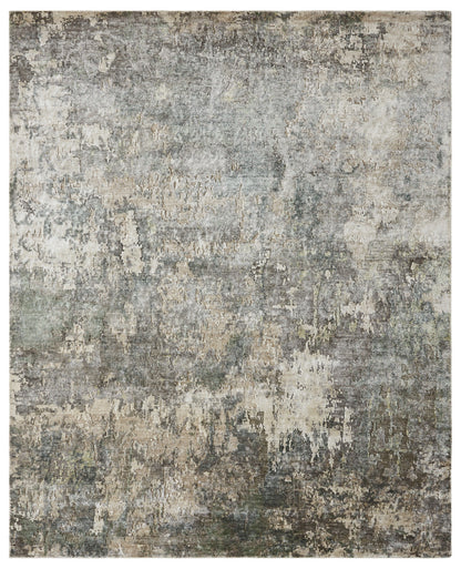 Modern Hand Knotted Rug Silk - KJN3020