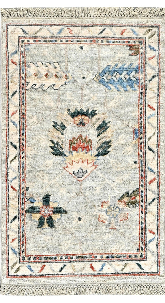 Oushak  Wool Hand Knotted Rug 3'00''x5'00''  - AR87008