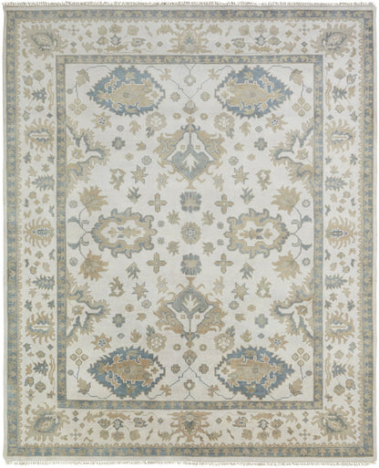 Transitional Hand Knotted Rug Wool - KUS1150