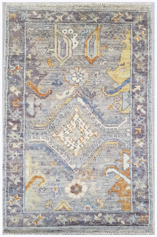 Anatolian Design  Wool Hand Knotted Rug 3'00''x5'01''  - AR80298